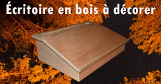 Ecritoire en bois