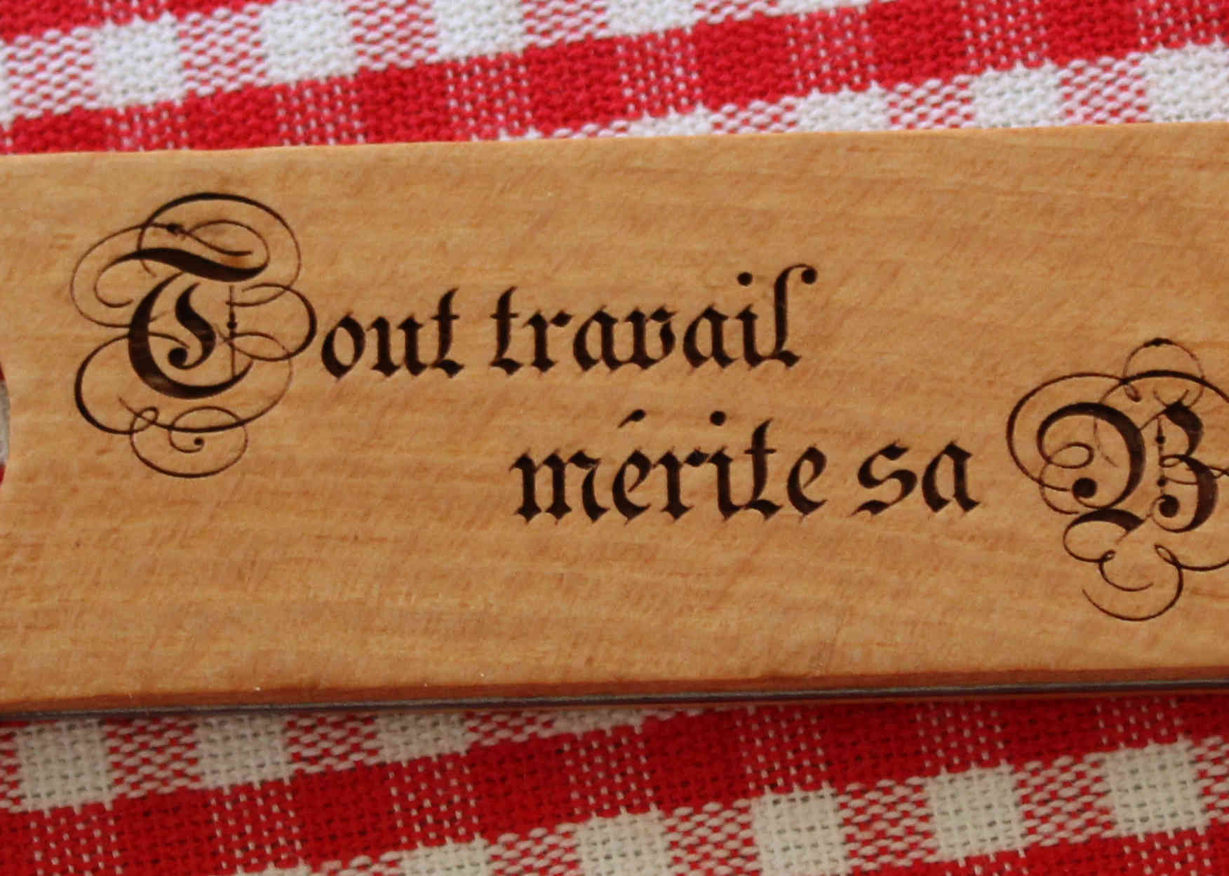 Décapsuleur plat - vue 2