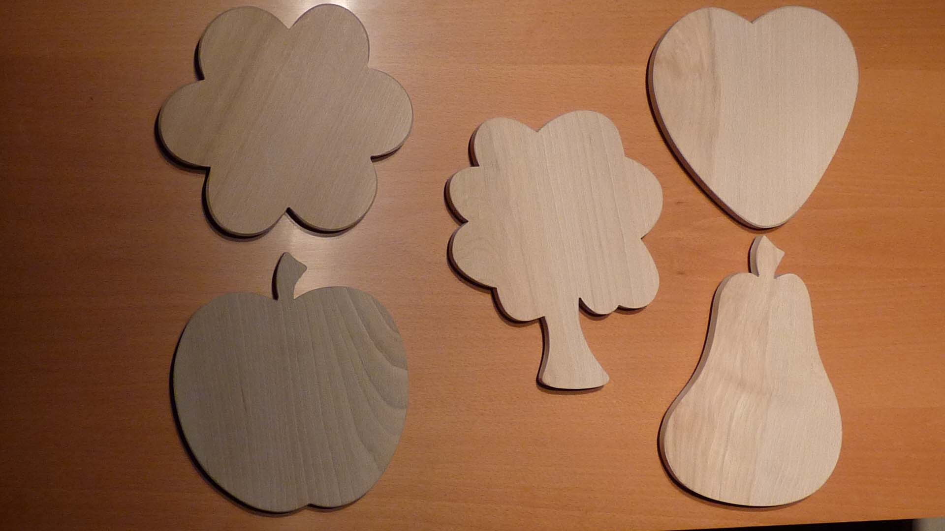 Lot de 5 dessous de plat - vue 2