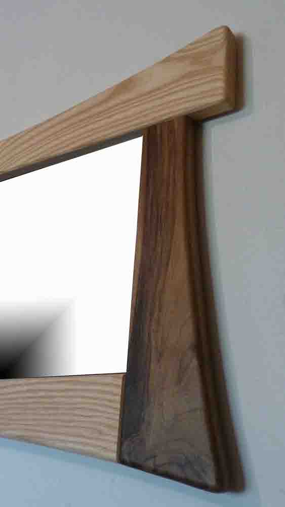 Miroir en bois plein pied - vue 3