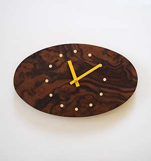 Horloge en Bois - vue 2