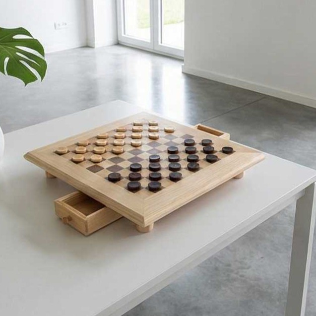 Jeu de Dames sur pieds